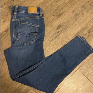 ae super high waste curvy jeans